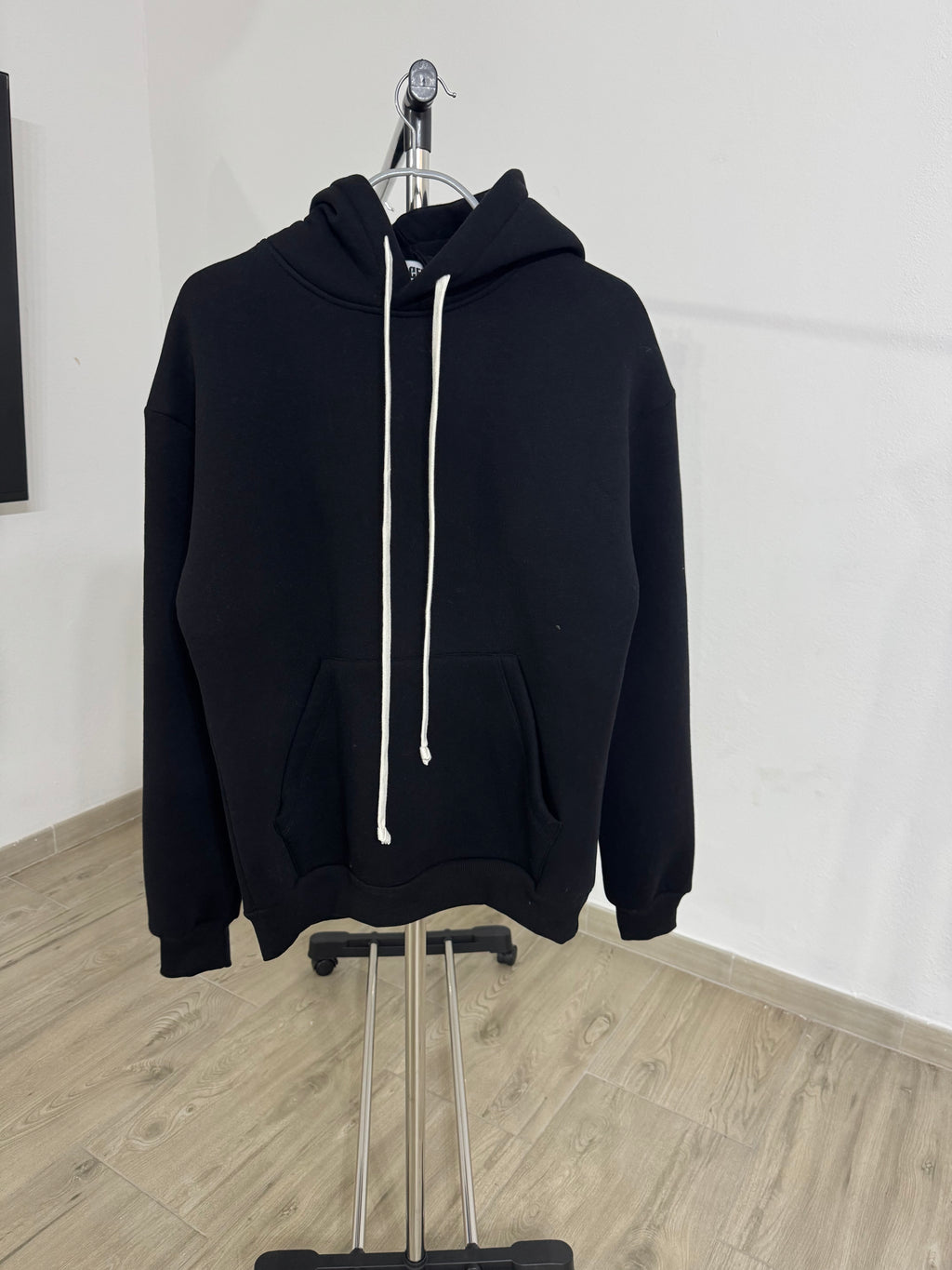 Tuta Basic Nera Felpata